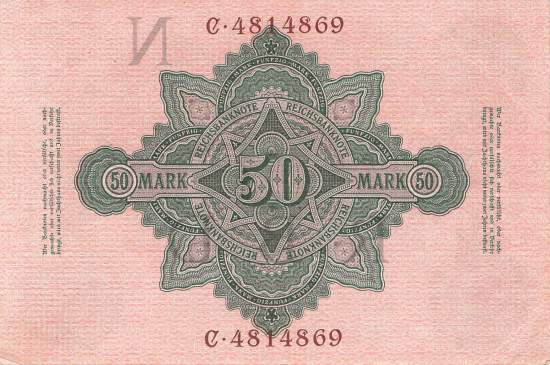 50 Mark 1910